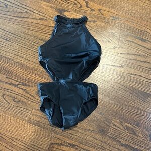 Balera Black Kids Dance Leo Medium Child